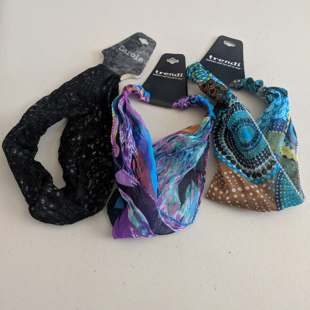 Women's Scarves Hair Accessories Businesscasual Office Gift